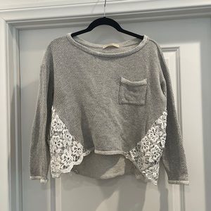 Cropped sweater